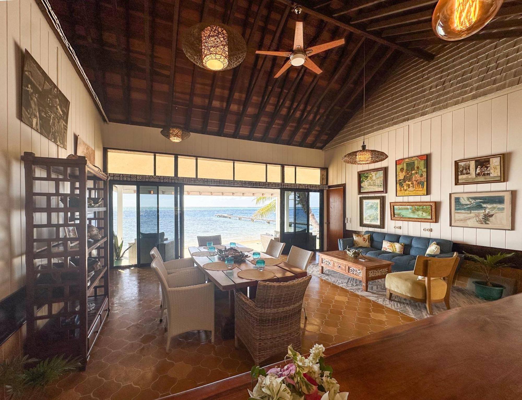 Chez Jay Moorea Beach House Villa Maharepa  Kültér fotó